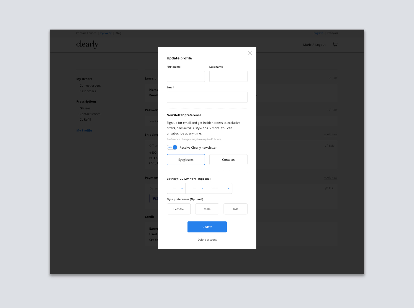 login